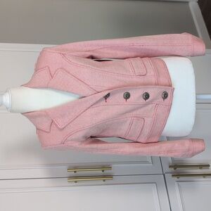 CAbi Salmon Pink Blazer Size Small